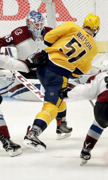 Predators beat Avalanche 5-4 to take 2-0 series lead